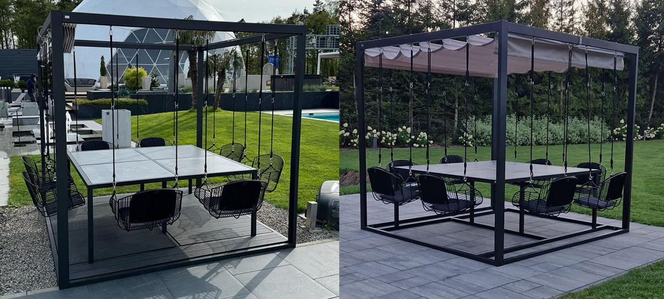 Lounge balançoire exclusive outdoor